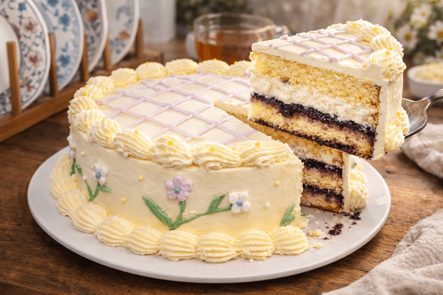 Bánh Tiramisu Việt Quất