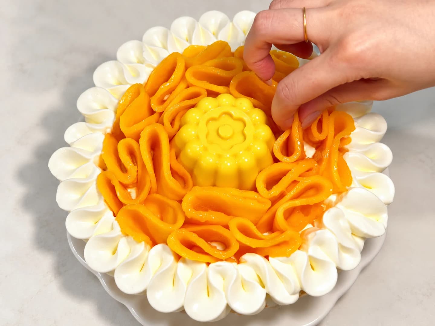 Xếp những dải xoài