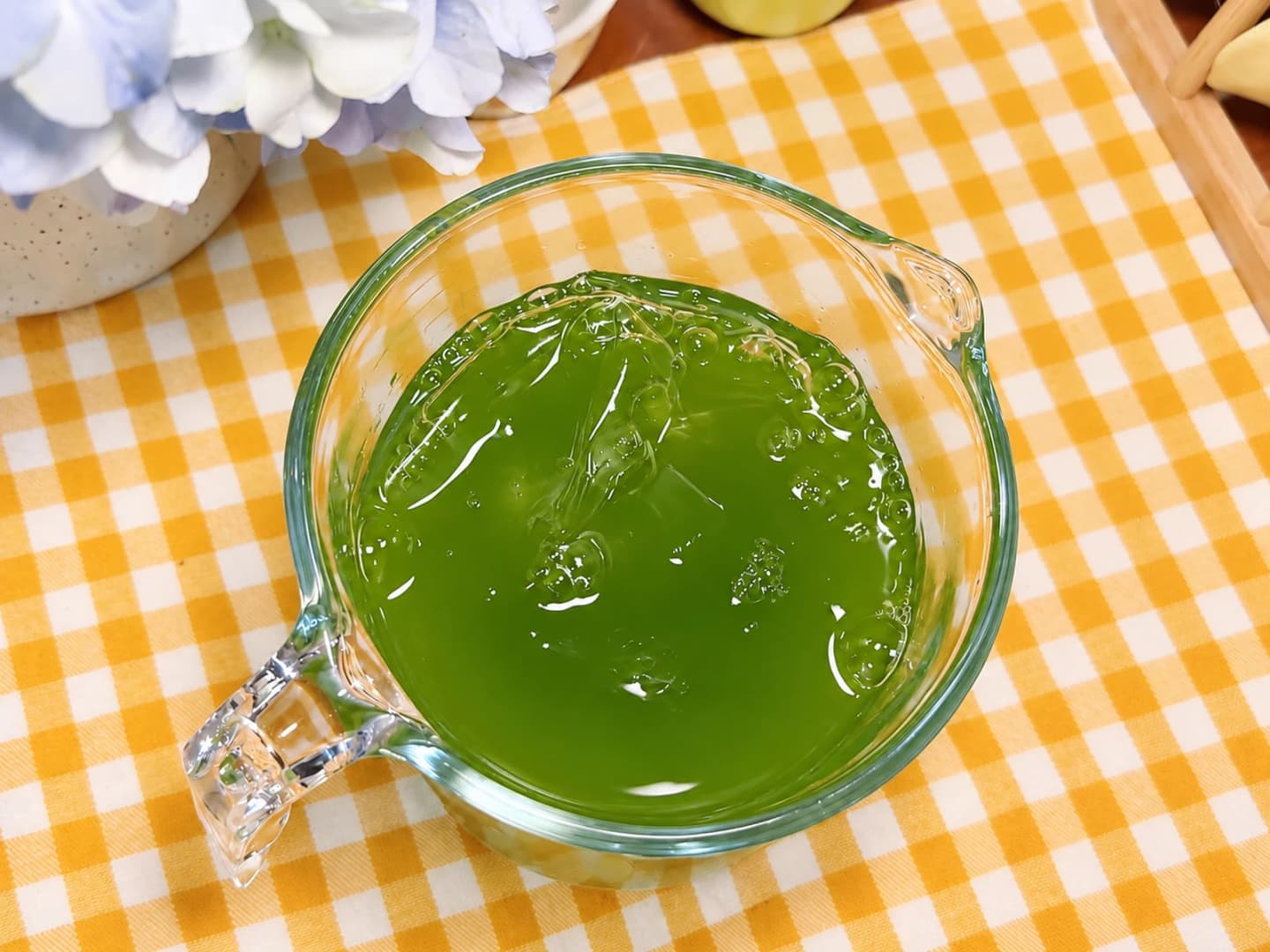 Làm hỗn hợp thạch dưa